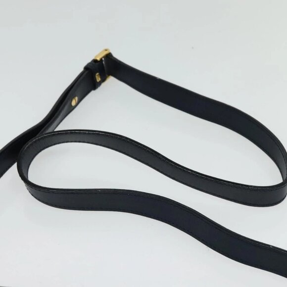 GUCCI Micro GG Supreme Shoulder Bag PVC Navy Gold 001 256 1308 Auth ep10887 - Picture 9 of 16